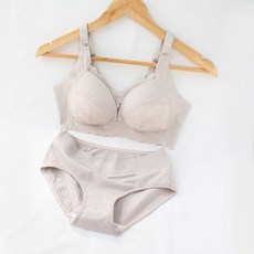 蕾絲哺乳內衣褲套裝