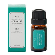 알레 퓨어 에센셜 오일 백프로 스피아민트, 10ml, 1개