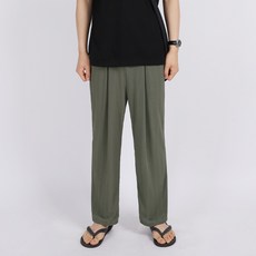 DKA 남성용 주름 아이스 세미 와이드 팬츠 F04D4_pc5031