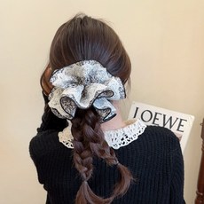 디멜디 여성용 플라워 고정 헤어밴드