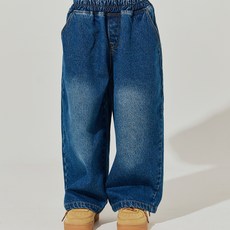 바브키즈 주니어 아동용 윈터 워싱 데님 팬츠