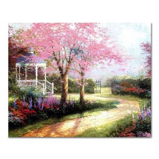 DIY 圖畫組 50x40cm, 春日香氣 油畫 PH52, 1個