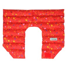 I LOVE HERB 草本肩部熱敷墊 高級 紅色, 1個