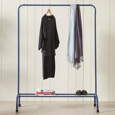 Tres Belle Primo 寬可拆卸衣架衣架, 深藍色