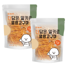 더담은 반려동물 일키로, 고구마, 1kg, 2개