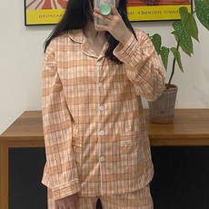 씨오브비 여성용 패턴 파자마 상하의 세트