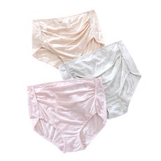 HASH GROUND 高腰皺褶柔軟孕婦內褲組 A12 3色組