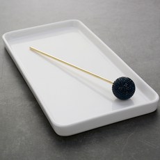 HanNal 方晶圓球髮簪