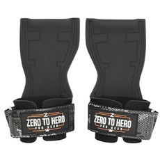 零到英雄 Pro Grip 健康提升帶護腕雙手套裝多合一 黑色(迷彩) 1組