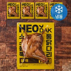 허닭 통닭다리 블랙 PICK (냉동), 190g, 5개