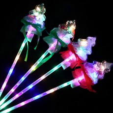 活動派對裝飾用品 LED 閃亮聖誕樹, 4個, 隨機出貨