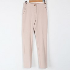 빼빼 여성용 히든밴딩 슬림 스판 슬랙스