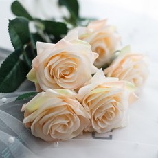 GAPANG 玫瑰花束 TESI023 5p, 03號（米色）