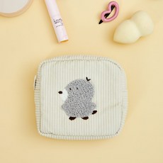 Modern House Butter Shop Forest Cafe Deokji 燈芯絨收納包