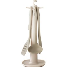 Hanssem Objet 彩色矽膠廚具6件組, 1組, 6種炊具, 灰色