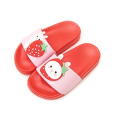 孩童草莓拖鞋
