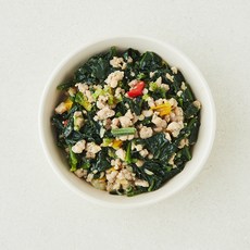 원더스푼 아이들 한돈 시금치 소보로 덮밥, 100g, 1개 100g, 1개