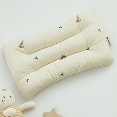 asomn 100支棉嬰兒刺繡枕頭, Rabbit