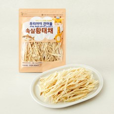 해맑은푸드 우리아이 건어물 속살 황태채, 1개, 60g