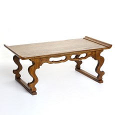 漆器多用途茶點桌 大, 棕色