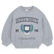 쁘띠뮤 아동용 피엠 맨투맨 HMRCT08