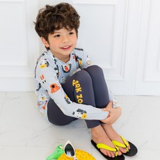 라라아망 남아용 애니멀 래쉬가드 세트