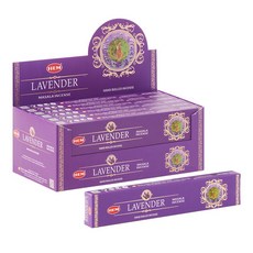 HEM Heavensense 頂級瑪薩拉線香 15g x 12p, 薰衣草