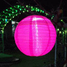 VISANG 太陽能蓮花燈 30cm, 粉紅色