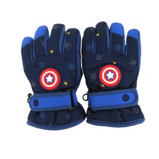Okiz 男孩童美國隊長滑雪手套