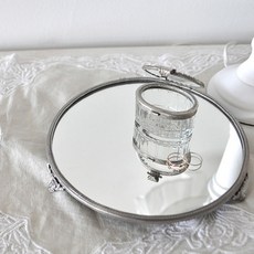 CoTe TaBLe 鏡面托盤 HB19420, 黑銀色