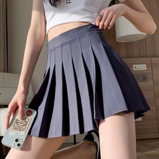 Elsso 日常百搭彈力褶襉迷你裙