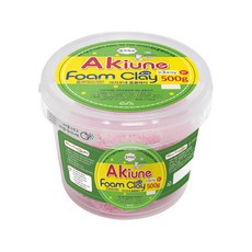 이지피아 아키우네 폼클레이, 분홍, 500g, 1개