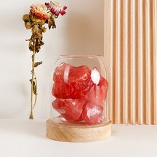 Quardi水晶香薰燈, 紅色