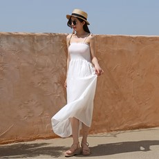 arua 女款 Shasha 長版海灘連身裙