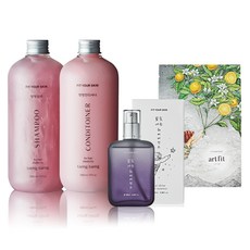 FIT YOUR SKIN Taeng Taeng 洗髮精 500ml+潤髮乳 500ml+星光護髮精華 100ml+面膜 隨機出貨, 1套