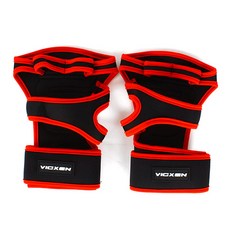 빅센 헬스장갑 세트 VX-HG3000, 레드