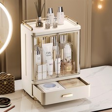 Red Cabinet 大容量門板抽屜化妝品收納盒 BRP135, 1個, 混合色