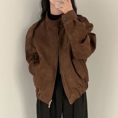 LUNA GIRL 女款 Wavior 復古麂皮夾克 L25WJK091511