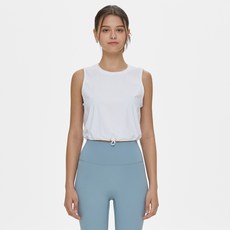 mulawear 女款鬆緊帶短版無袖背心 AWSDTK051