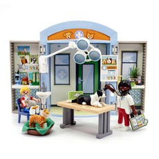 playmobil 摩比人 Playbox 動物醫院 70309, 1個