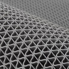 GREEN WORLD 室內外用 波浪地墊, 1個, 灰色