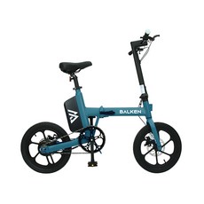 발켄 전기자전거 36V 7.5Ah, 알루미늄, 퀘찰 그린