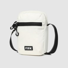 FIFA 1904 運動休閒迷你斜背包, 象牙白