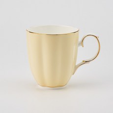 티로직 펌킨 도자기 머그컵 300ml, 1개, 크림
