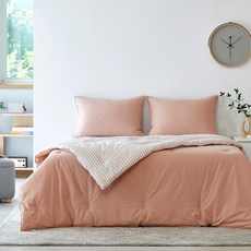 Modern House 純棉溫控60支高密度鋪棉被, 粉紅色