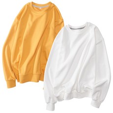 UNTAPPED 大尺碼標準素色大學T兩件組