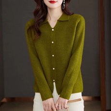 포플러앤씨 여성용 솔보티 풀오버 니트 P24WKN093003