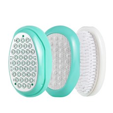 小麥購物 3in1不鏽鋼磨腳皮器 L358, 102g, 1個, 1入