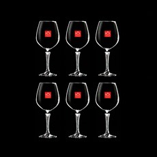 RCR Glamour 紅酒杯 G59, 6個, 587ml