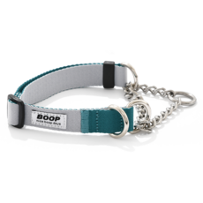 BOOP 스텐 마틴게일 목줄, 실버 그레이